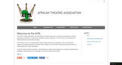 Desktop Screenshot of africantheatreassociation.org